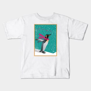 Snow Penguin Kids T-Shirt